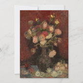 Carte L'aster chinois et le gladioli | Vincent van Gogh (Devant)