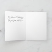 Carte Lasting love Valentine's (Intérieur)