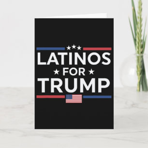 Carte Latinos Pour Trump 2024 - Élection Présidentielle