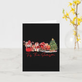 Carte Latté de café de la saison Gnome Schlitte Noël (Fleur jaune)