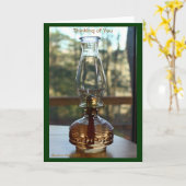 Carte L'aube est venue (Fleur jaune)