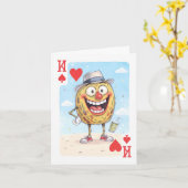 Carte Laugh Deck (Fleur jaune)