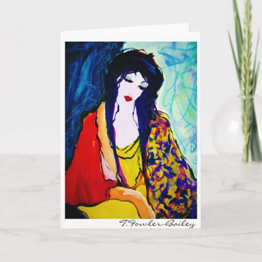 Carte Laura's Beret by T. Fowler-Bailey (Devant)