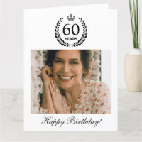 Laurel Wreath Crown Photo Joyeux 60e anniversaire