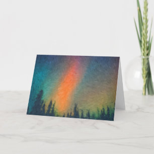 Carte L'aurore Borealis Van Gogh