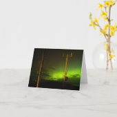 Carte L'aurore sur la colline de bluff (Fleur jaune)