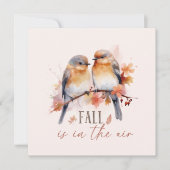 Carte L'Automne Est Dans L'Air (Devant)