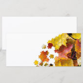 Carte L'automne laisse une image de puzzle (Devant / Derrière)