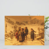 Carte L'avalanche (par Gerolamo Induno) (Debout devant)