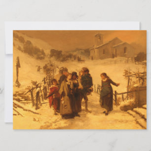 Carte L'avalanche (par Gerolamo Induno)