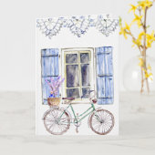 Carte Lavande (Fleur jaune)