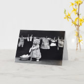 Carte Lave-linge Day Kitty (Fleur jaune)