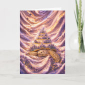 Carte Lavender Dreams Birthday cake Sulcata tortoise (Devant)