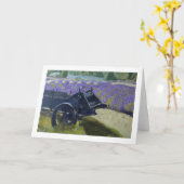 Carte "Lavender Field" par Trina Chow (Fleur jaune)