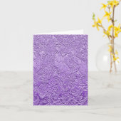 Carte Lavender fun...... (Fleur jaune)
