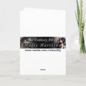 Carte Lavender Moon Mystical Imaginaire Fairy Art (Dos)