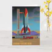 Carte L'aventure commence ici (Fleur jaune)