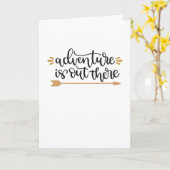Carte l'aventure est là (Fleur jaune)