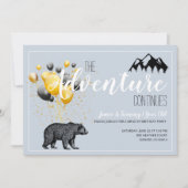 Carte L'aventure se poursuit Ours des bois 1er anniversa (Devant)