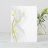 Carte Laver à l'aquarelle Silver Bells (Debout devant)