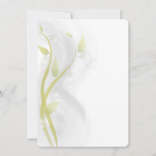 Carte Laver à l'aquarelle Silver Bells