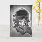 Carte L'aviateur (Fleur jaune)