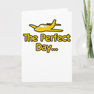 Carte L'avion du jour parfait