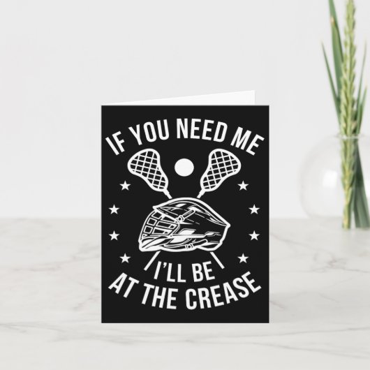 Carte Lax Player Goalie (Devant)
