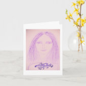 Carte Layla (Fleur jaune)