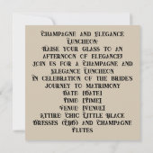 Carte LBD chic : Élégance sans effort (Dos)
