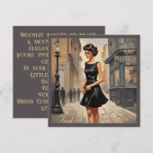 Carte LBD intemporelle : Expression classique des (Devant / Derrière)