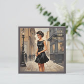 Carte LBD intemporelle : Expression classique des (Debout devant)