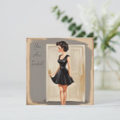 Carte LBD intemporelle : Expression classique du s (Debout devant)
