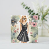 Carte LBD sophistiquée : classique et raffinée (Debout devant)