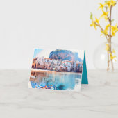 Carte ldp CEFALÙ - Sicile - plage - panorama (Fleur jaune)