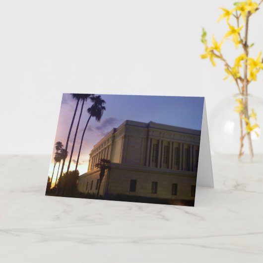 CARTE LDS (Fleur jaune)