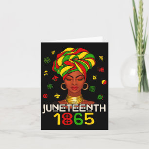 Carte Le 12° anniversaire de la Journée africaine de la