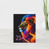 Carte Le 21e anniversaire (Devant)