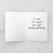 Carte **LE 30e SITE JUMEAU NE DIRA PAS VOTRE ÂGE (Intérieur)