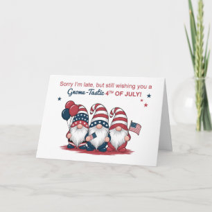 Carte Le 4 Juillet Dernier Gnomes