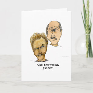 Carte Le 60e anniversaire de l'homme drôle