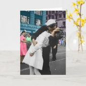 Carte Le baiser (Fleur jaune)