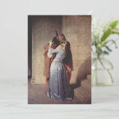 Carte Le baiser (Debout devant)