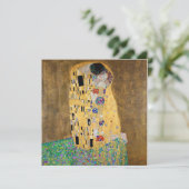 Carte Le baiser de Gustav Klimt (Debout devant)