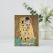 Carte Le Baiser de Gustav Klimt Vous manque (Debout devant)