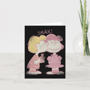 Carte Le baiser de la Saint-Valentin de Schroeder et Luc