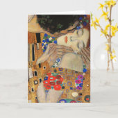 Carte Le Baiser (Détail) Gustav Klimt (Fleur jaune)