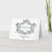 Carte Le bal d'Halloween (Dos)