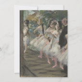 Carte Le Ballet | Edgar Degas (Devant)