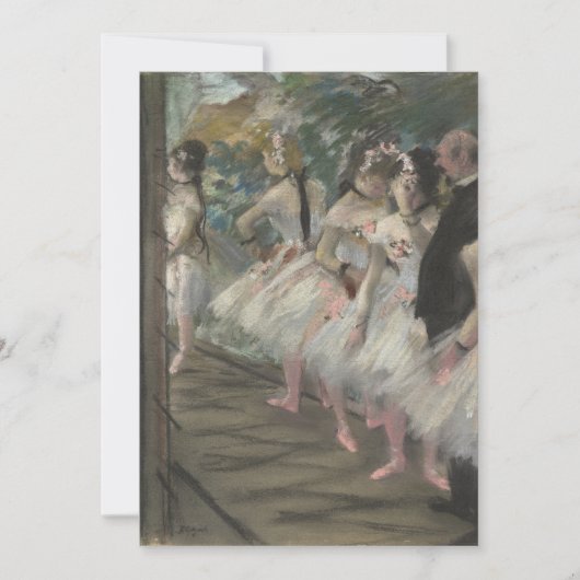 Carte Le Ballet | Edgar Degas (Devant)